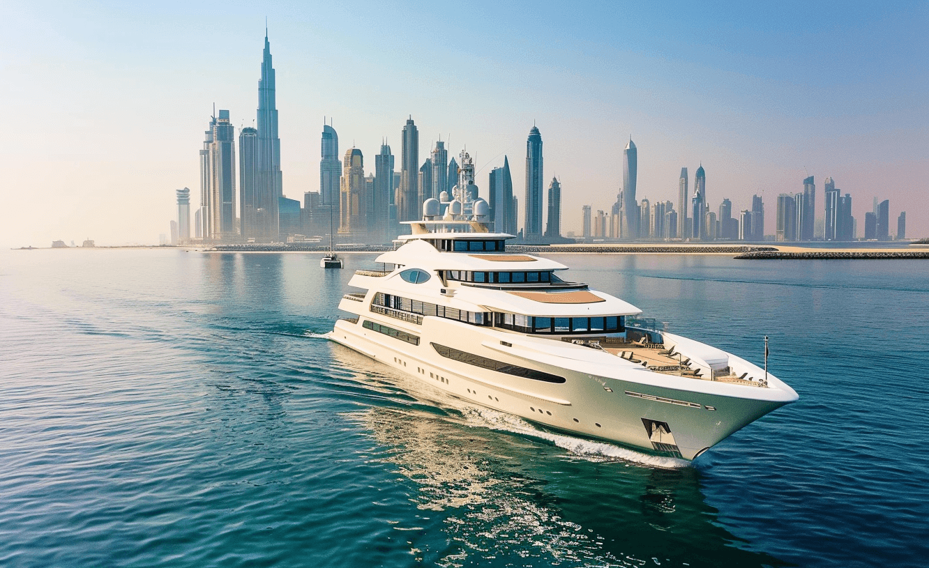 1.Best Yacht Tours in Palm Jumeirah Dubai With 3 Brothers